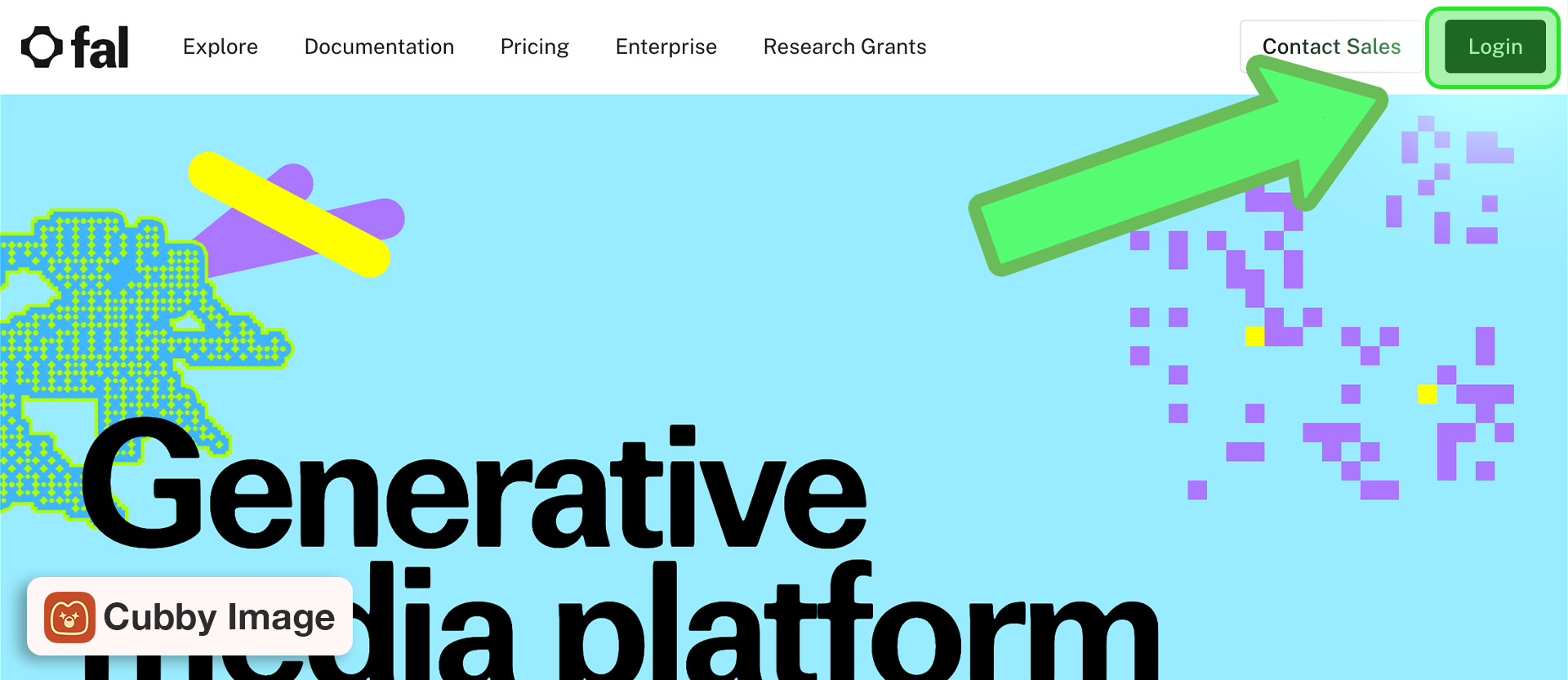 fal.ai homepage